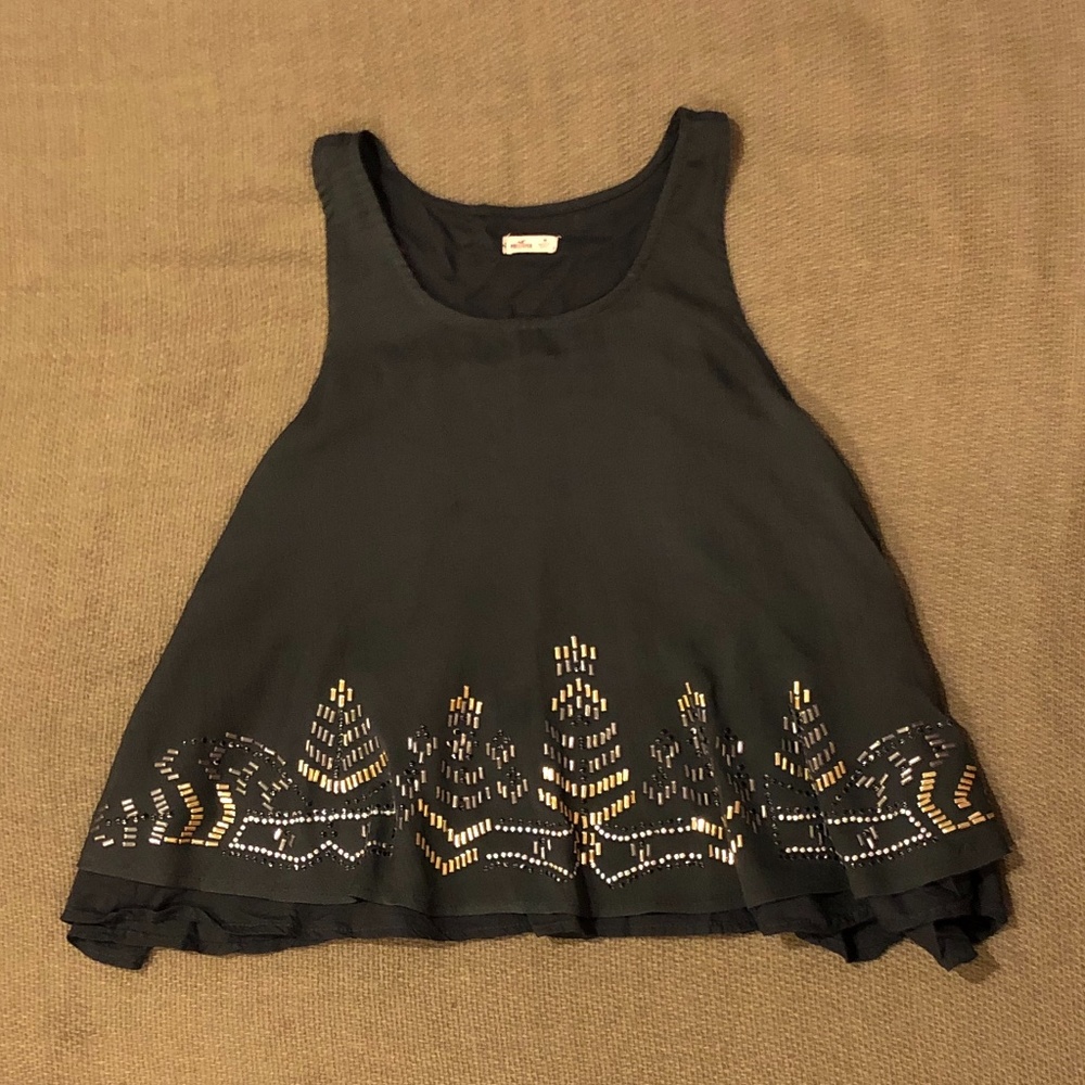 Hollister: Grey Summer Tank Top
